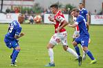 Fotbalová FORTUNA:NÁRODNÍ LIGA: FK Pardubice - FK Slavoj Vyšehrad.