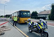 Policisté v Jaroslavi zastavili podezřelý linkový autobus.