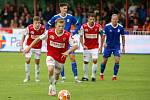 Fotbalová FORTUNA:NÁRODNÍ LIGA: FK Pardubice - FK Slavoj Vyšehrad.