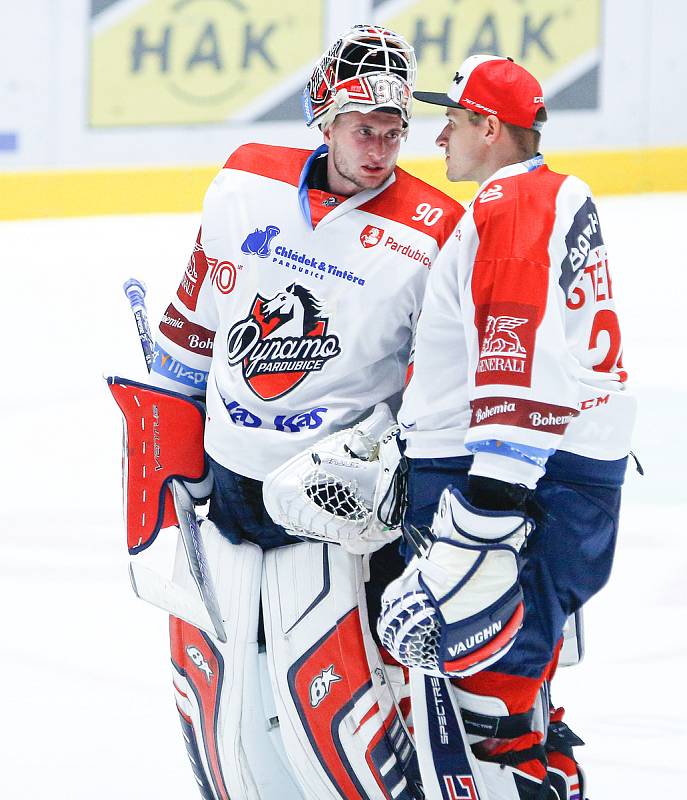 Hokejová extraliga: HC Dynamo Pardubice - Mountfield HK.