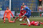 Pardubice footballers started the spring in Liberec with a 1:1 draw.