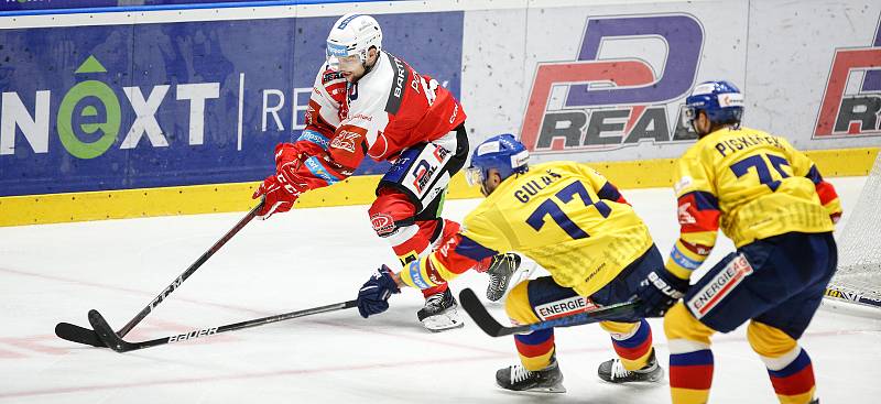 Hokejová extraliga - 7. kolo: HC Dynamo Pardubice - HC Motor České Budějovice