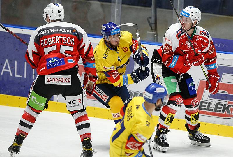 Hokejová extraliga - 7. kolo: HC Dynamo Pardubice - HC Motor České Budějovice