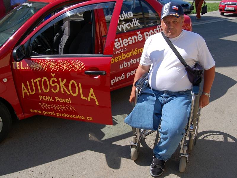 Autoškola pro handicapované v Přeloučí