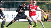 Fotbalová FORTUNA:NÁRODNÍ LIGA: FK Pardubice - FK Fotbal Třinec.