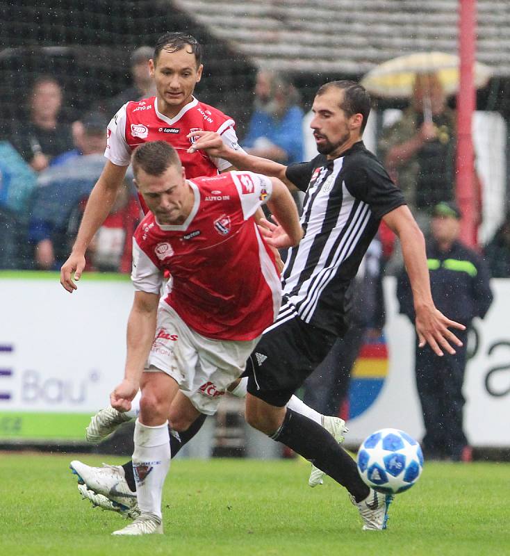 Fotbalová FORTUNA:NÁRODNÍ LIGA: FK Pardubice - SK Dynamo České Budějovice.