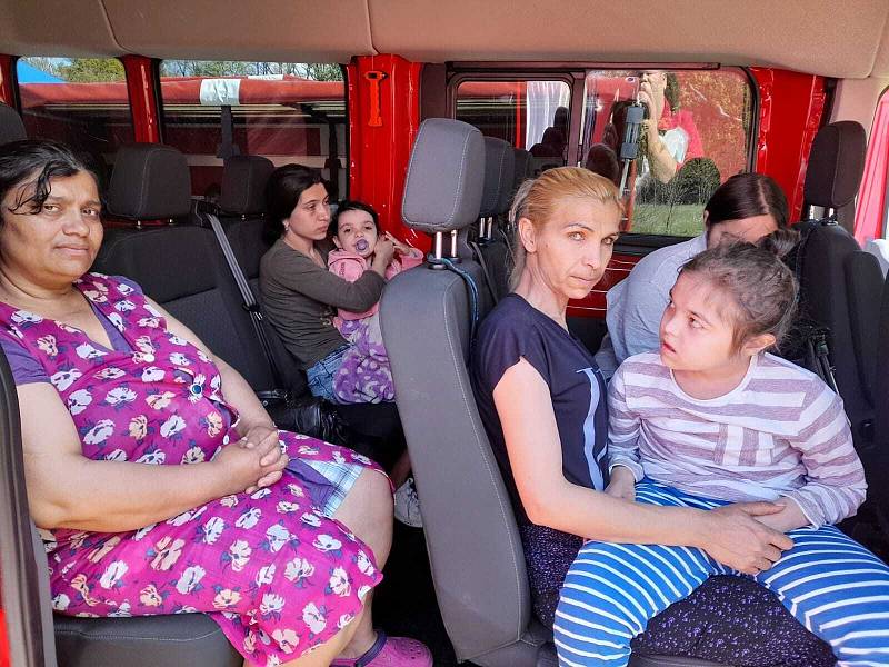 Ukrajinci, kteří přebývali na pardubických Hůrkách, se vrátili domů.