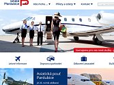 Nová podoba webu pardubického letiště