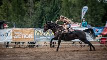 Friends Fest 2017 v Pardubicích. Bikini barrel race.