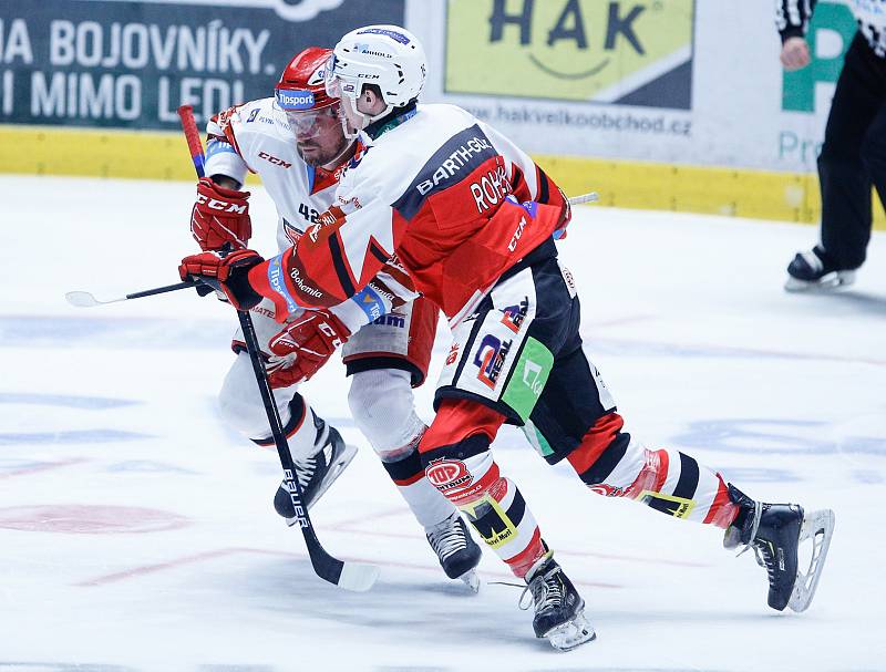 Hokejová extraliga: HC Dynamo Pardubice - Mountfield HK.