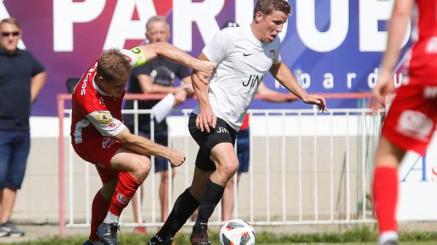 Fotbalové utkání ČFL: FK Pardubice B - TJ Sokol Živanice