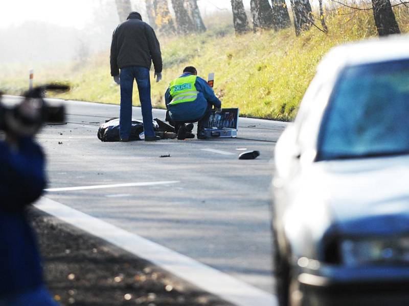 Smrtelná dopravní nehoda mezi Starým Mateřovem a Starými Čívicemi