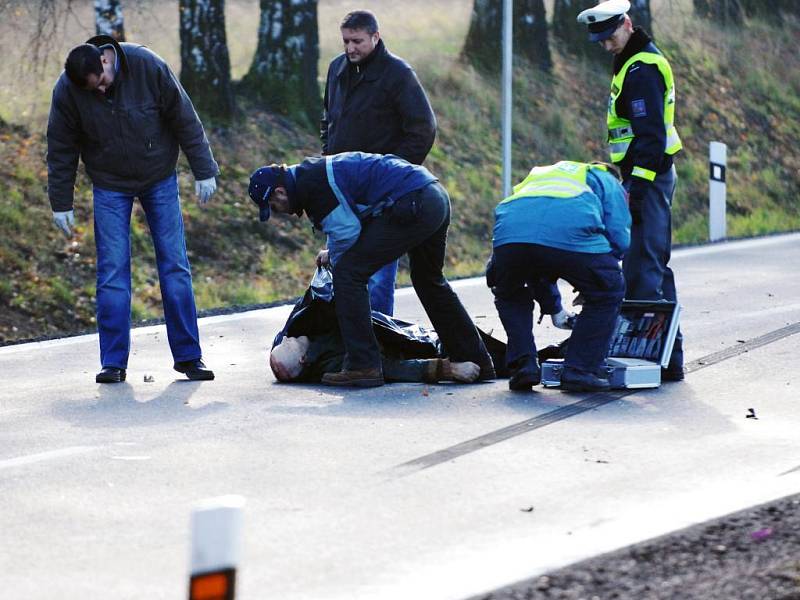 Smrtelná dopravní nehoda mezi Starým Mateřovem a Starými Čívicemi