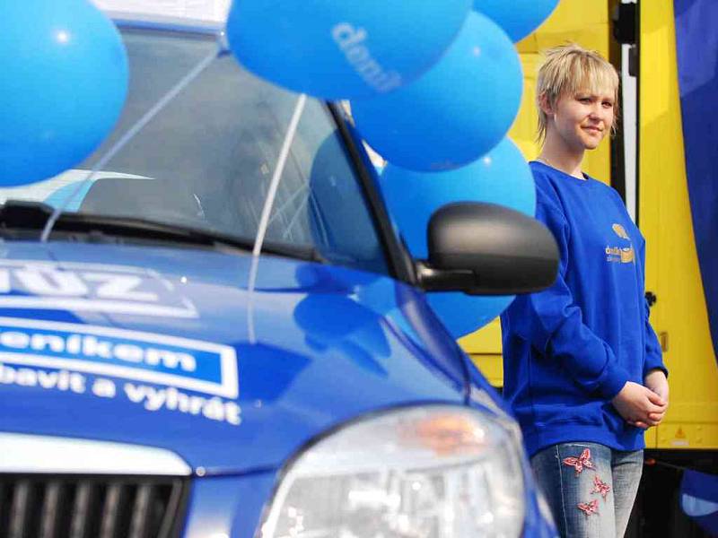 Na pardubickém dni s Deníkem mohli příchozí vyhrát automobil. Soutěž pokračuje.