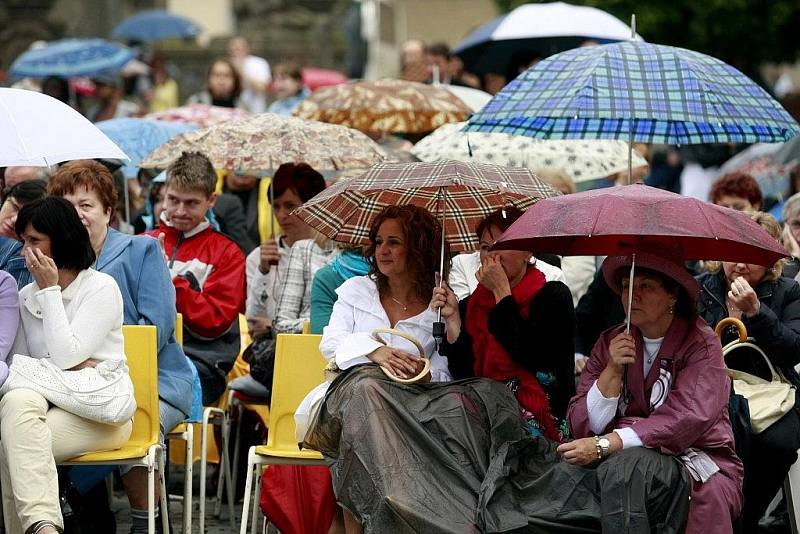 Opera Nabucco v podání libereckého Divadla F. X. Šaldy na Pernštýnském náměstí