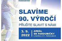 SK Pardubičky - 90. let fotbalu