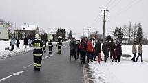 Zajištění masopustu v obci také měli na starost hasiči