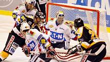 Pardubičtí hokejisté tentokrát roznesli Litvínov doslova na kopytech
