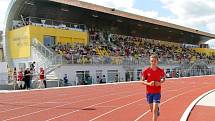 Slavnostní otevření atletického stadionu v Plzni