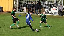 20. kolo FORTUNA divize A: Slavoj Mýto - FC Rokycany 1:4.