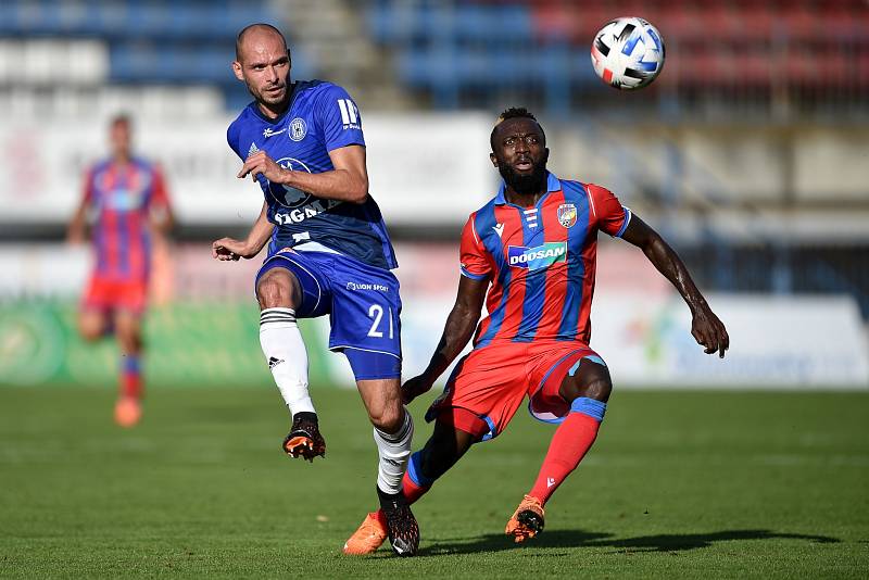 Joel Kayamba při podzimním utkání v Olomouci.