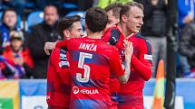 FC Viktoria Plzeň hostila na domácím stadionu 1. FC Slovácko