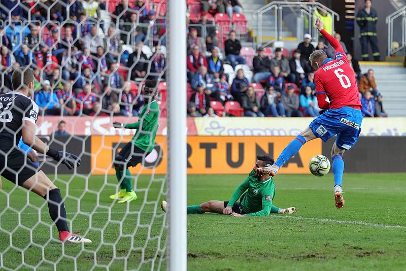 Fotbalisté Viktorie Plzeň doma ve FORTUNA:LIZE jen remizovali s Příbramí 1:1.