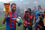 Oslavy pátého ligového titulu fotbalistů FC Viktoria Plzeň