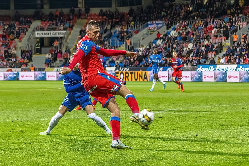 Fotbalisté plzeňské Viktorie porazili v sobotním zápase Slovan Liberec.