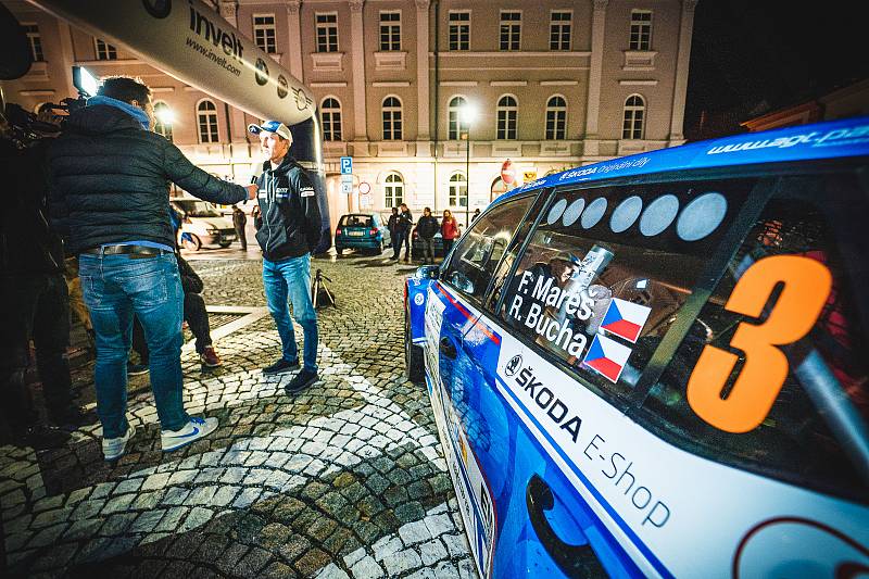 Rally Pačejov (41. ročník) - předstartovní show.