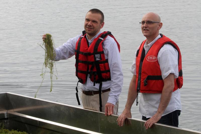 Představení nového žacího stroje na plzeňském Boleváku