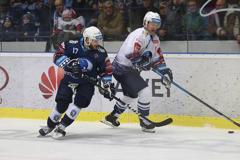 Kladno (v bílém) hostilo v hokejové extralize Plzeň.