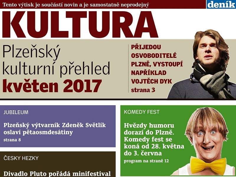 Kulturní přehled na květen 2017