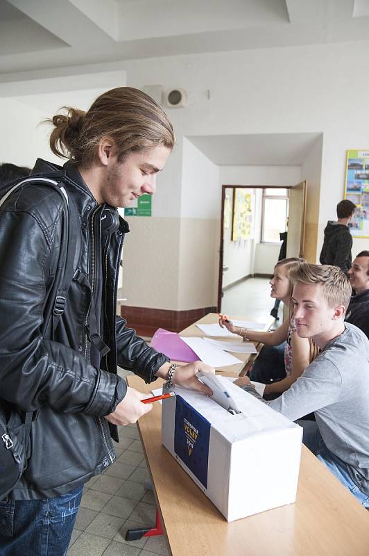 Studentské volby do Evropského parlamentu 2019 - Gymnázium Luďka Pika.