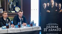 Tisková konference k představení dokumentu Zázrak ze Západu.