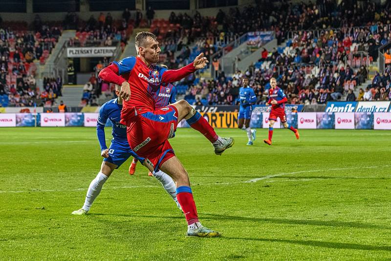 Fotbalisté plzeňské Viktorie porazili v sobotním zápase Slovan Liberec.