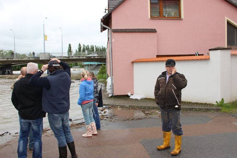 Povodeň v plzeňském centrálním městském obvodu