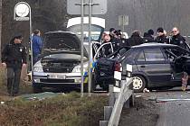 Nehoda ve Vejprnické ulici v Plzni