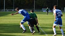 FC Rokycany (zelení) - FK Hvězda Cheb 2:1 (0:0).