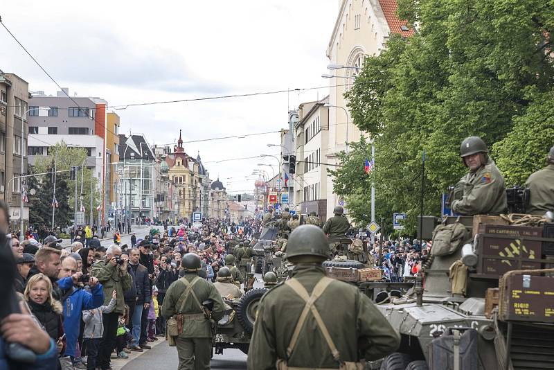 Slavnosti svobody v Plzni - Convoy of liberty 2019