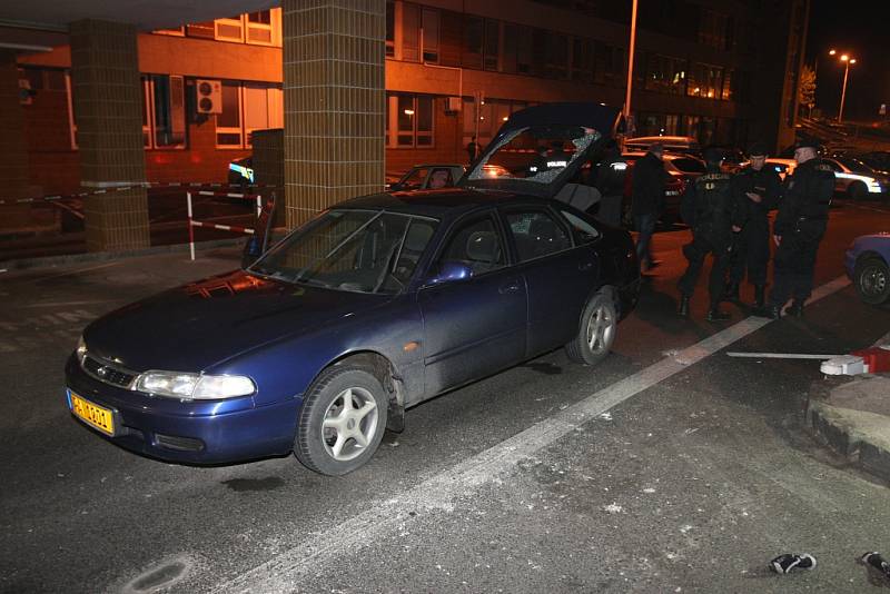 Policie pronásledovala ujíždějící auto z Prahy až do Plzně