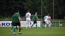 28. kolo I. A třídy: FC Rokycany B (zelení) - Slavoj Mýto B 5:2.