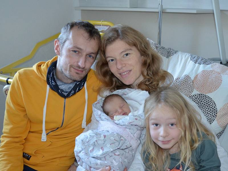 Lara Bojková, dcera Terezy a Martina Bojkových z Plzně-jihu, se narodila 4. ledna 2022 ve 13.25 hodin. Při narození v písecké porodnici Lara vážila 3650 g a měřila 52 cm. Doma se na ni těšil bráška Teodor (6).