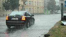 Bouře zkomplikovala provoz v Plzni