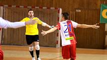 IV. zápas čtvrtfinále play off Chance futsal ligy: SK Interobal Plzeň - SK Slavia Praha 1:6 (0:2), 29. dubna 2016.