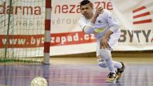 Třetí zápas semifinále play off VARTA futsal ligy mezi Interobalem Plzeň a AC Sparta Praha.