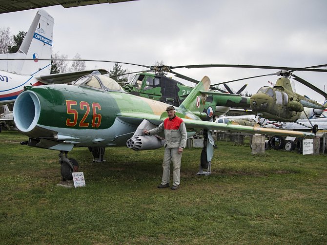 Karel Tarantík získal do Air Parku ve Zruči letoun Mig-17