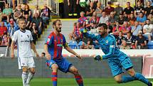 Fotbalisté Plzně porazili v zápase 5. kola první ligy doma Baník Ostrava 3:0.