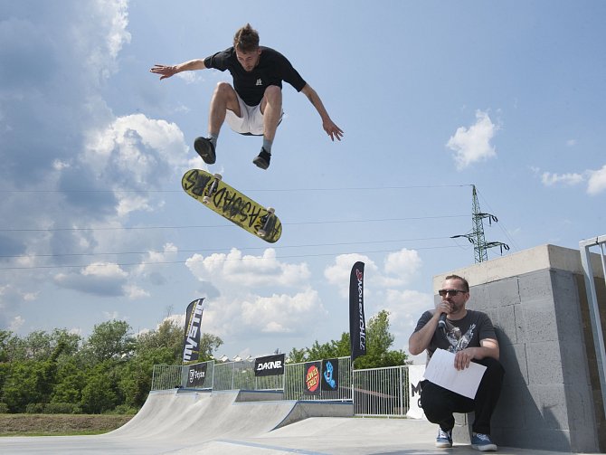 Otevření nového skateparku ve Škoda sport park Plzeň