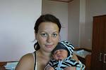 Adámek Machovec (4,50 kg, 54 cm), který se narodil 3. října ve 22:22 hod. ve FN v Plzni, je první dítě maminky Veroniky a tatínka Petra z Nýřan